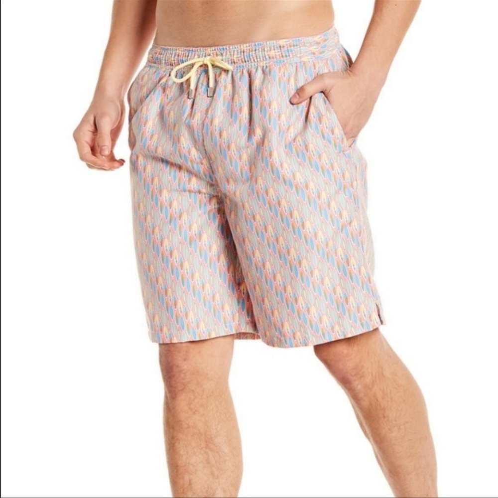 Peter Millar Surfboard Swim Trunks